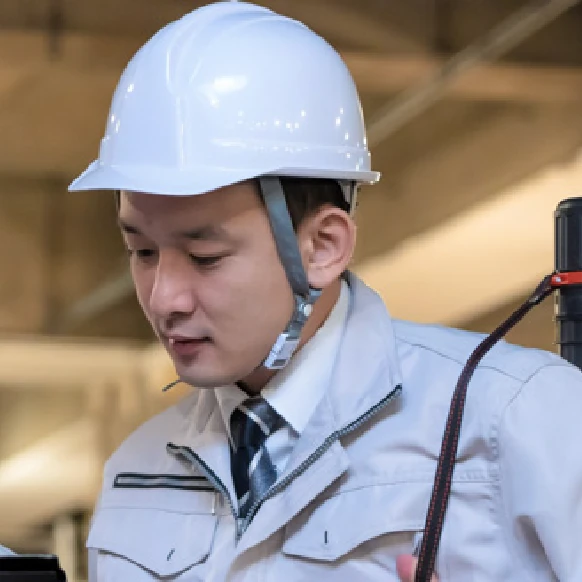 電気工事業の作業員の写真